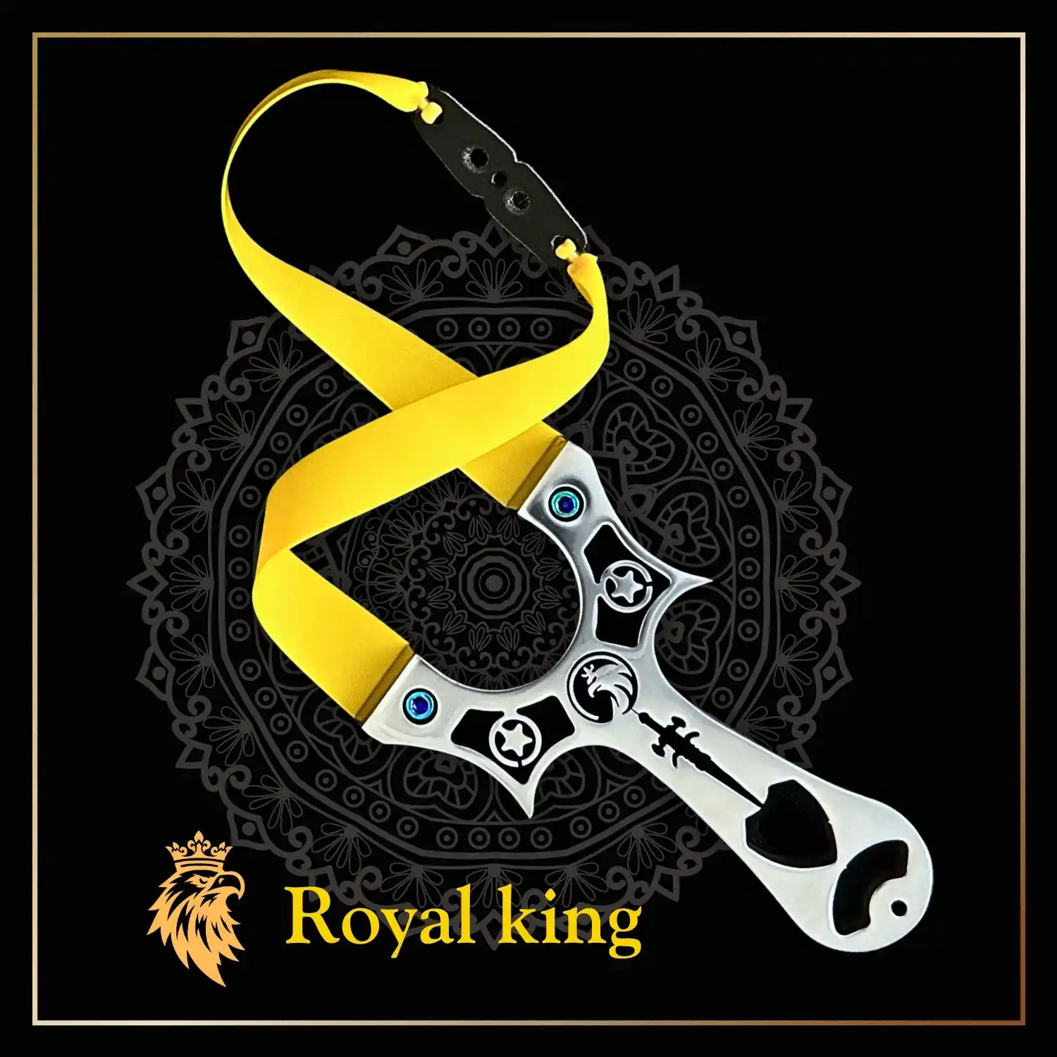 Professional Steel Slingshot for Bird Hunting with 50 Steelballs | Model S17