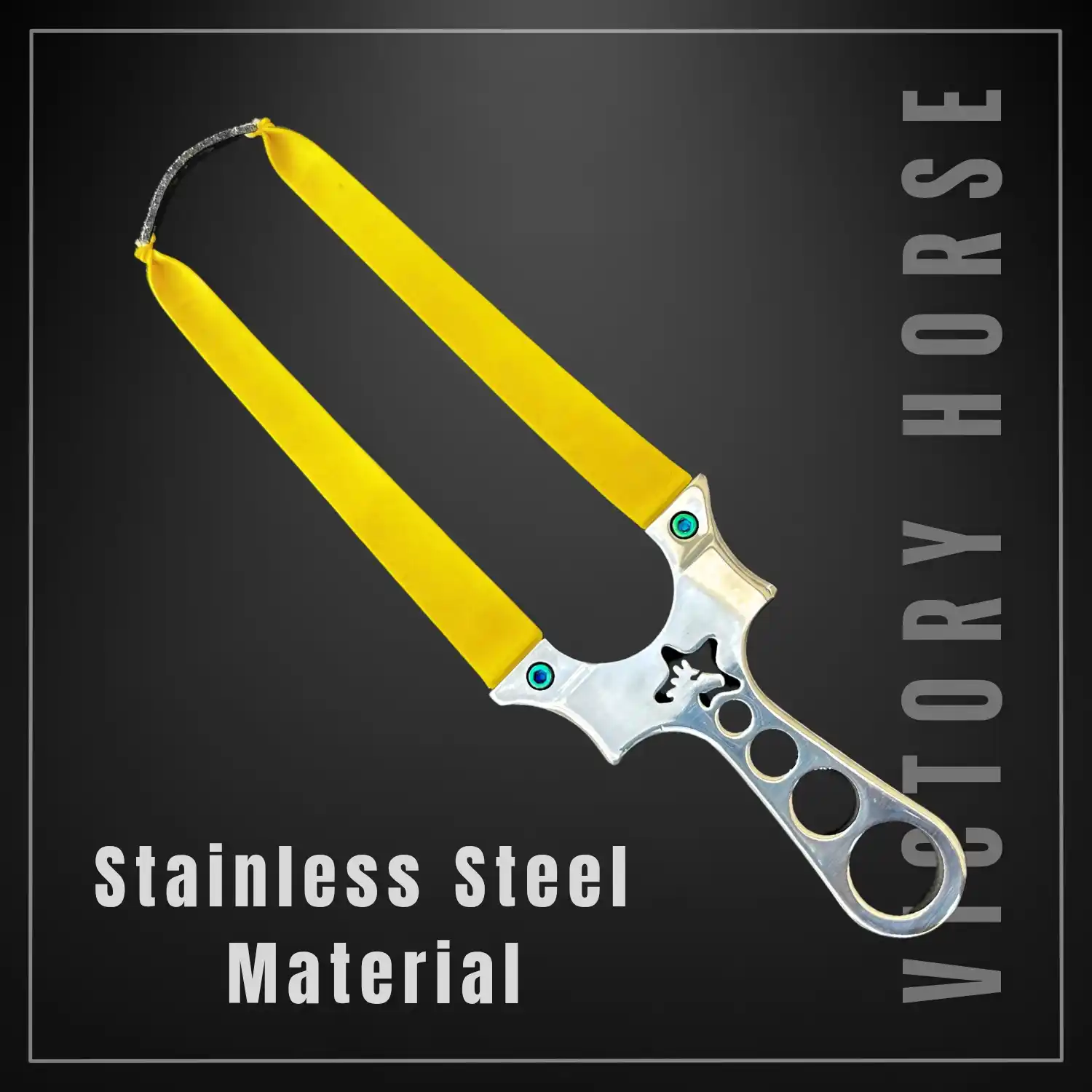 High Impact Stainless Steel Slingshot for Hunting | Model S35