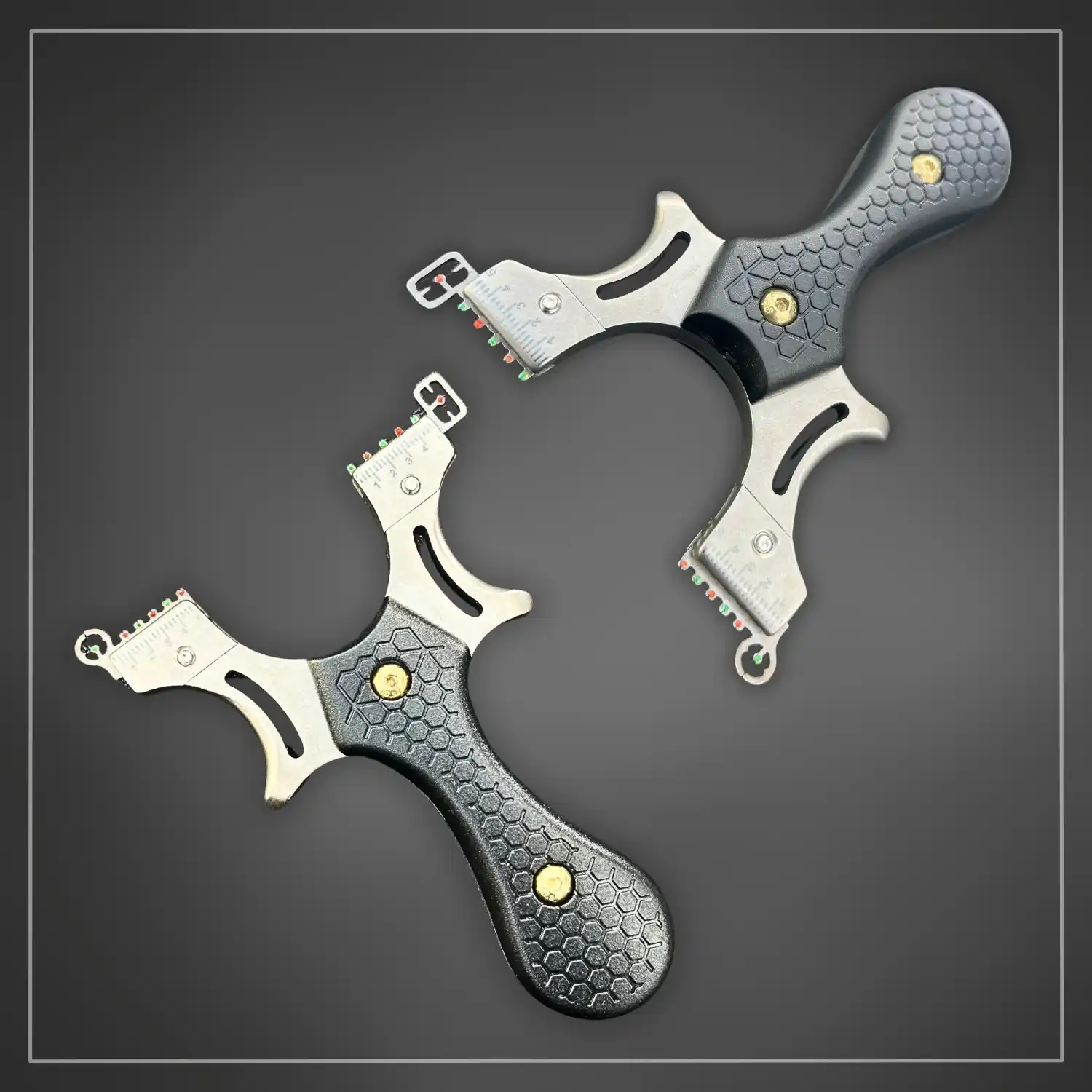 Professional  Stainless Steel Slingshot for Hunting with Easy Grip |  Model S37