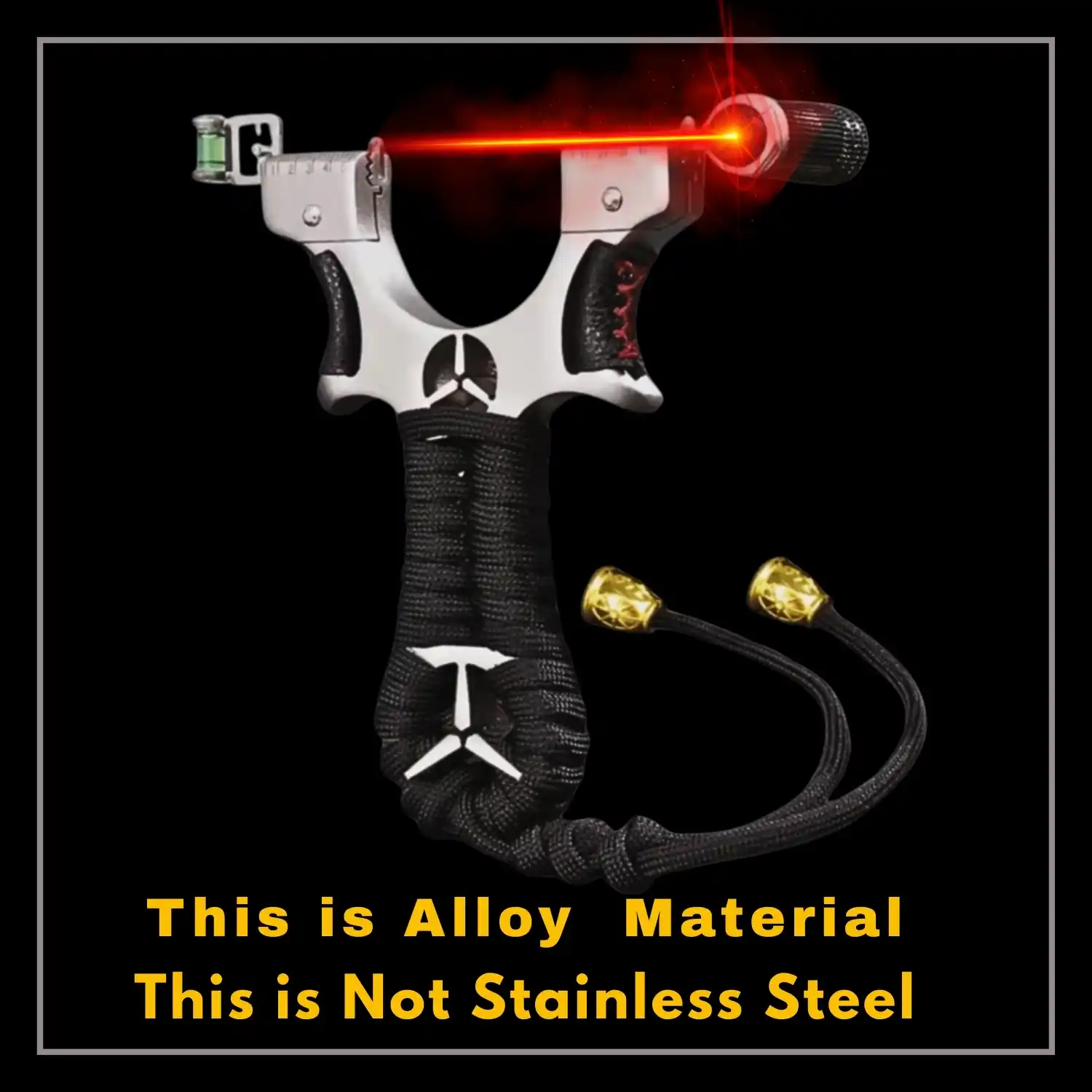 Power Hitting Alloy Slingshot for Hunting Birds & Shooting the Target | Model S20