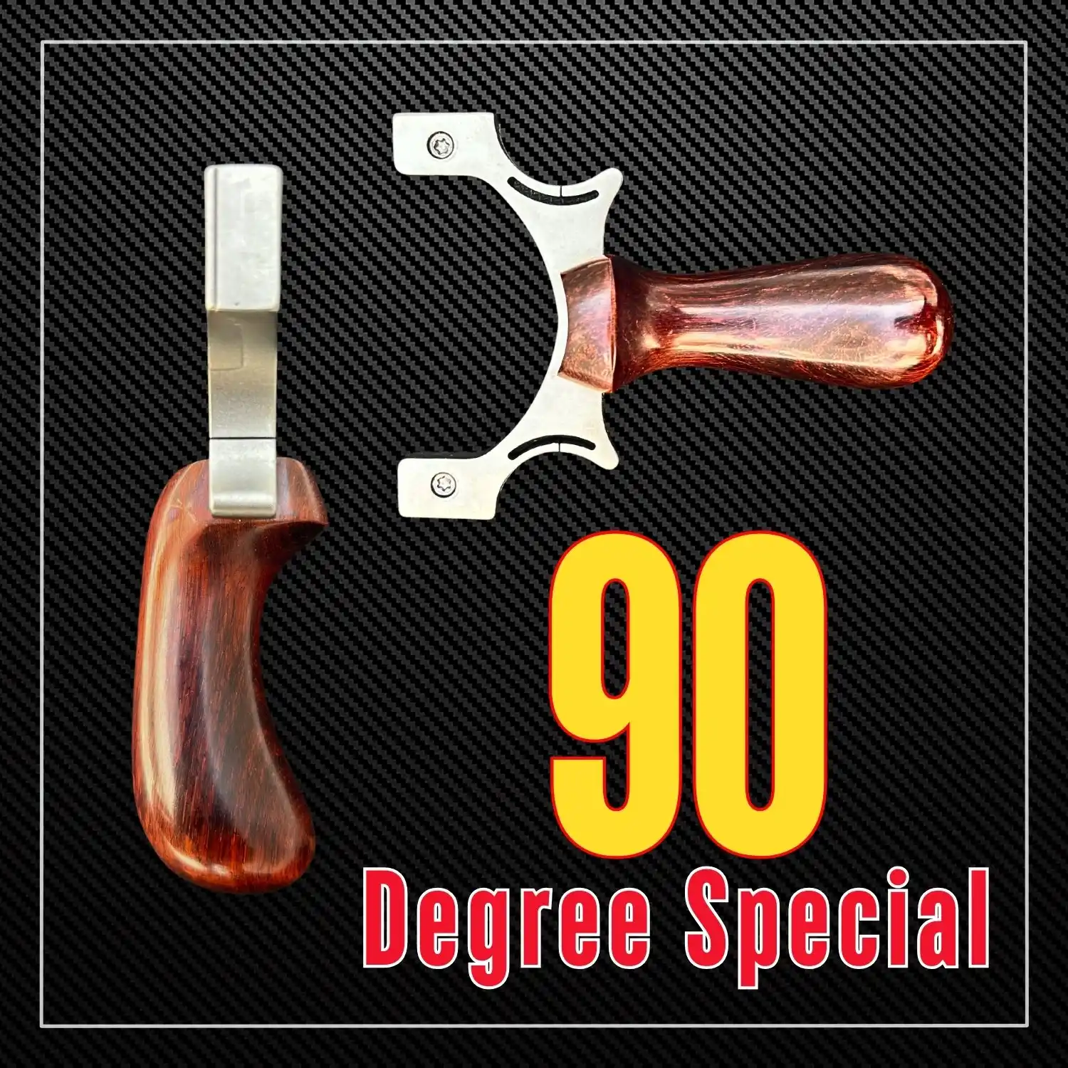 High Performance Titanium Slingshot for Hunting Birds & Targeting Darts | Model S24