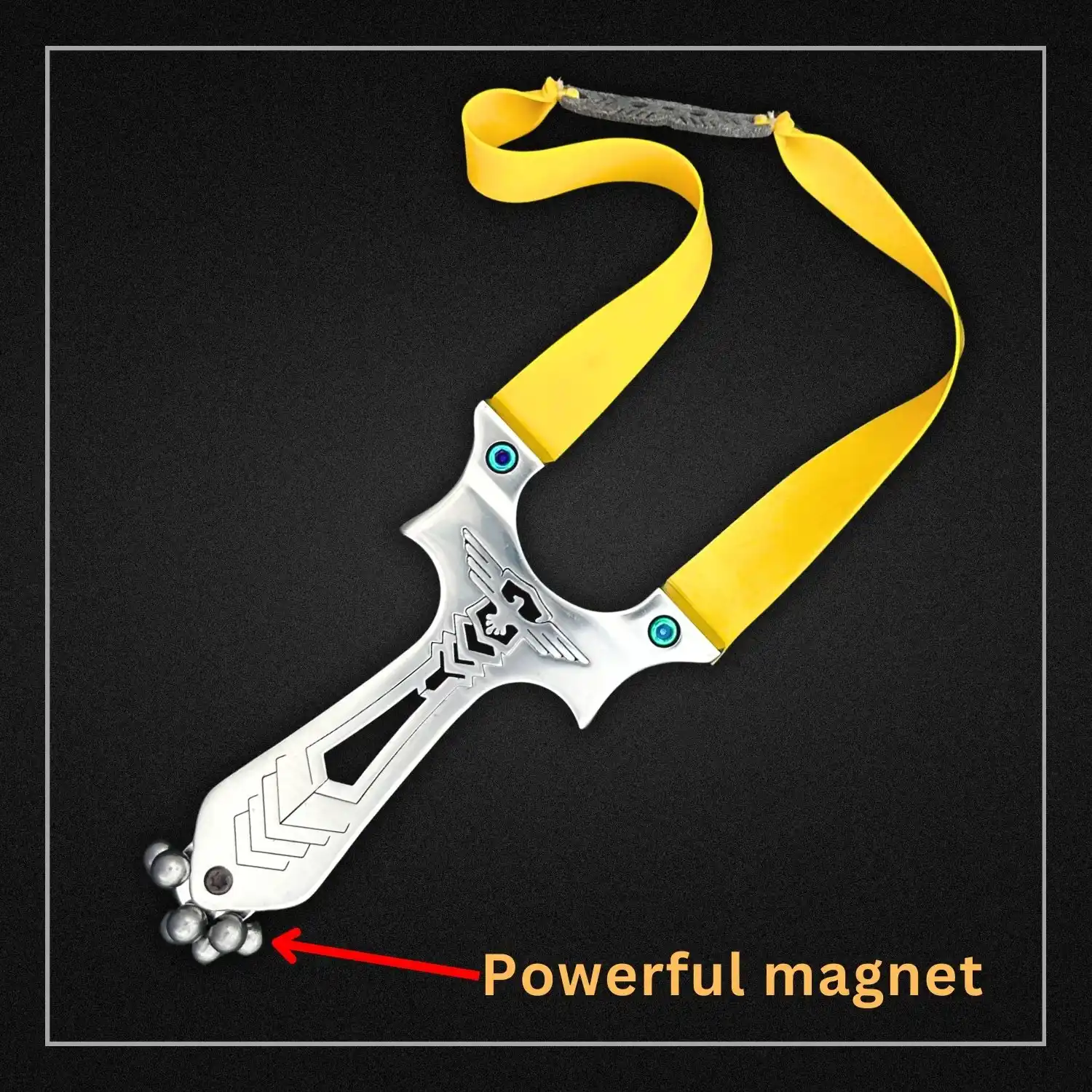 Professional Slingshot for Hunting with Precise Rubber Band | Model S34