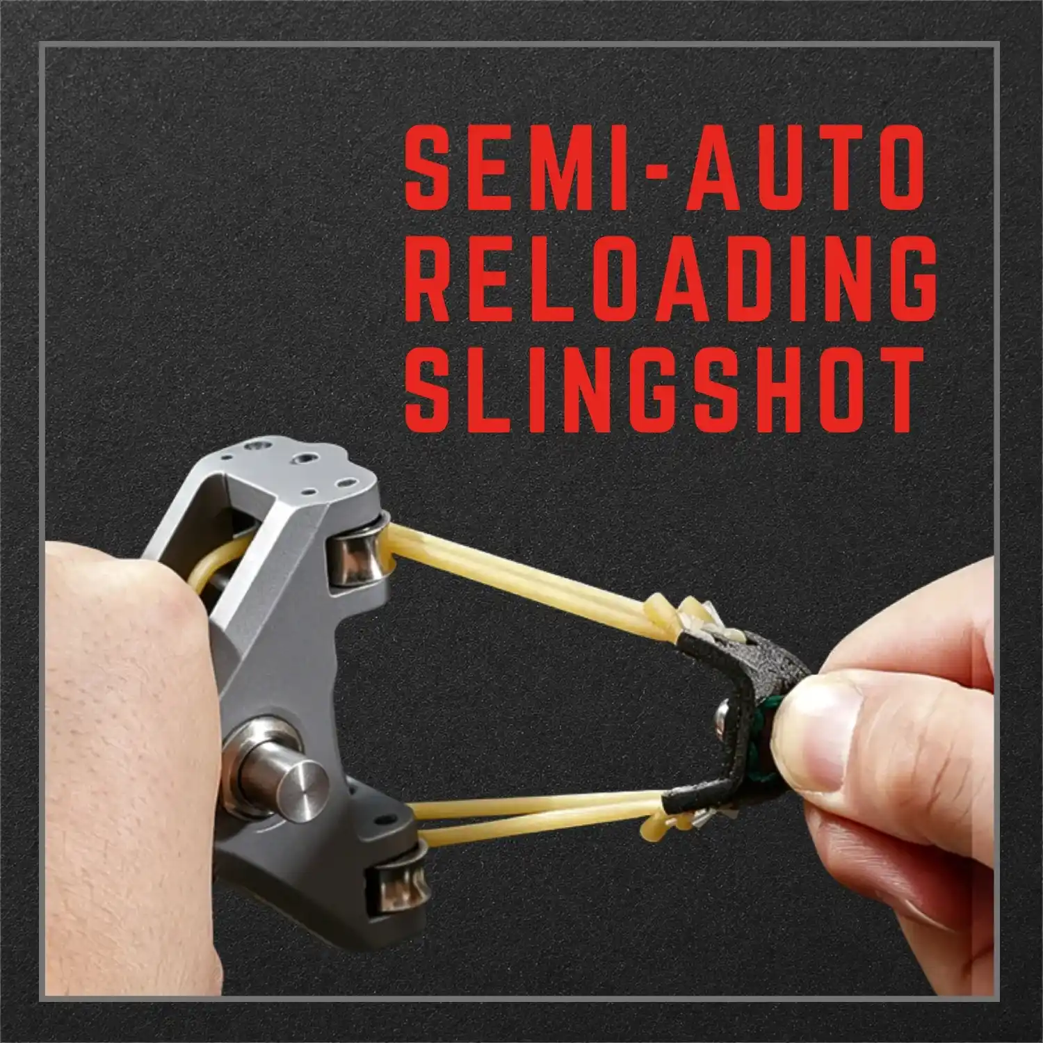 G5 Automatic Reloading Slingshot High Precision Multi Shot Cartridge Reload Catapult Outdoor Hunting Slingshot