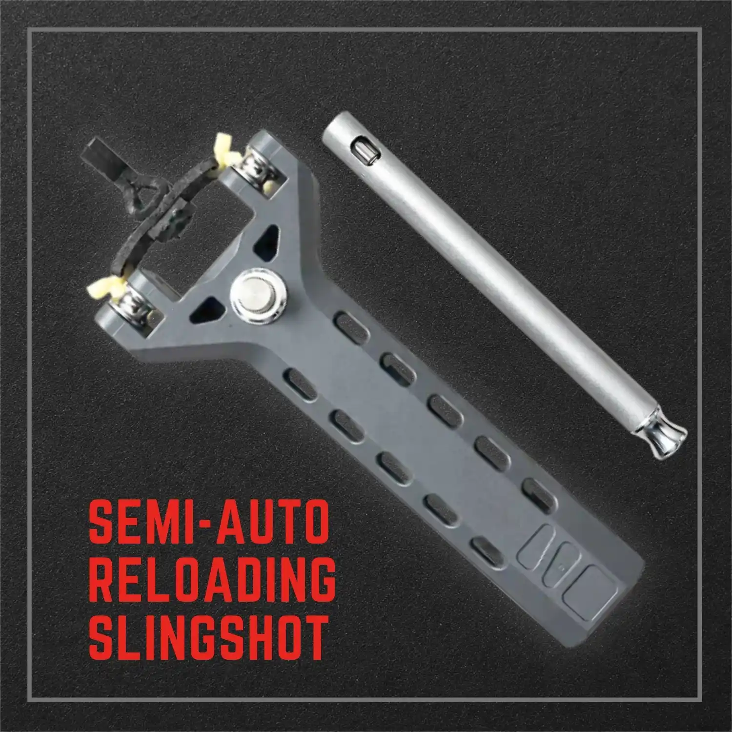 G5 Automatic Reloading Slingshot High Precision Multi Shot Cartridge Reload Catapult Outdoor Hunting Slingshot
