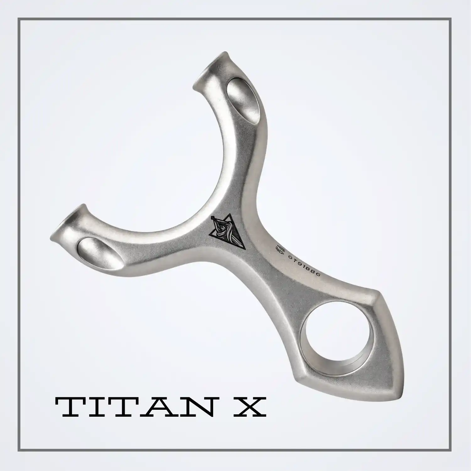 TITAN X New Stainless Steel Dual Purpose Slingshot for Outdoor Activities Professional Hunting Accessories