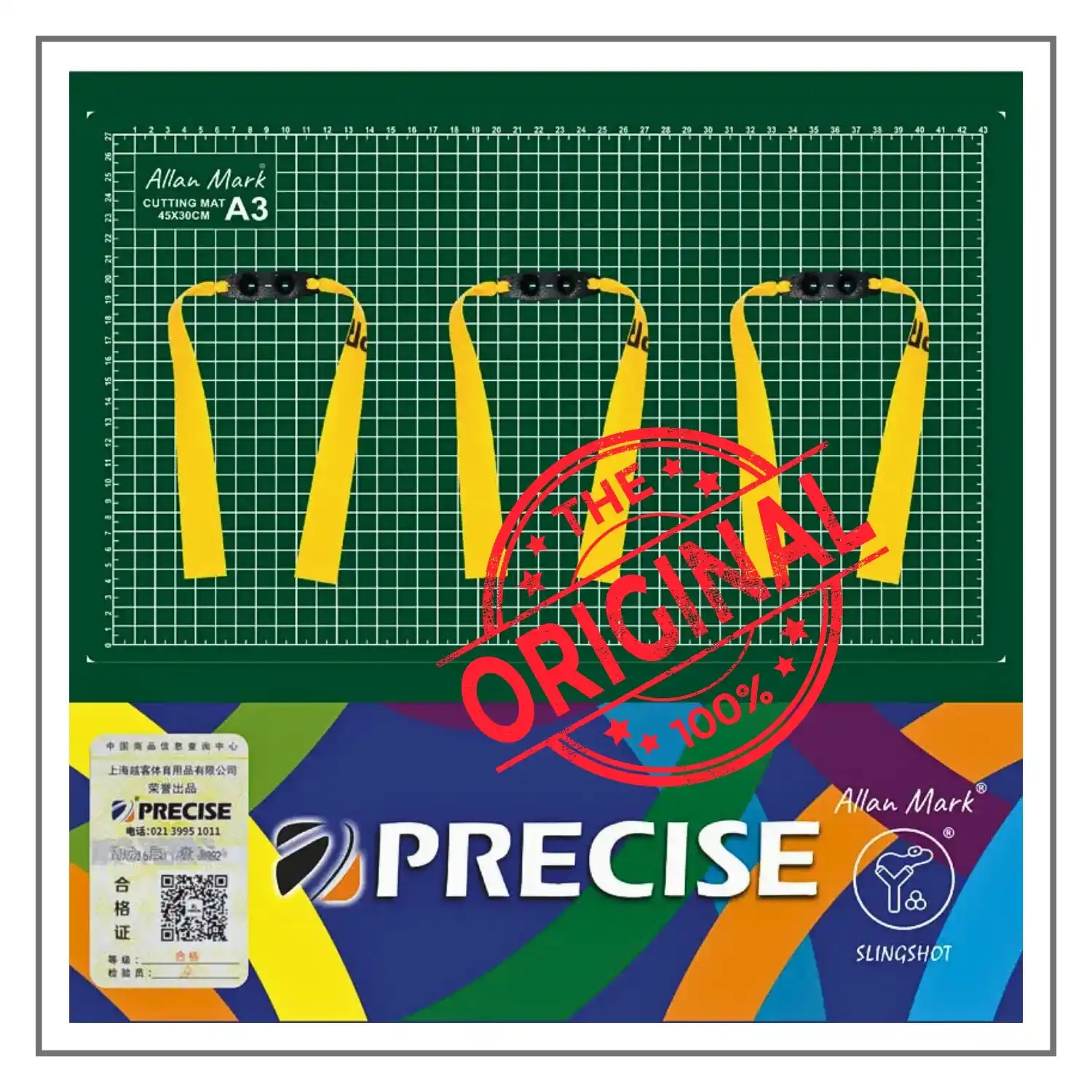 Precise 0.75 Slingshot Rubber Bands (3 Pieces) | High Elastic Latex Flatbands | Durable Replacement Bands for Hunting & Target Shooting