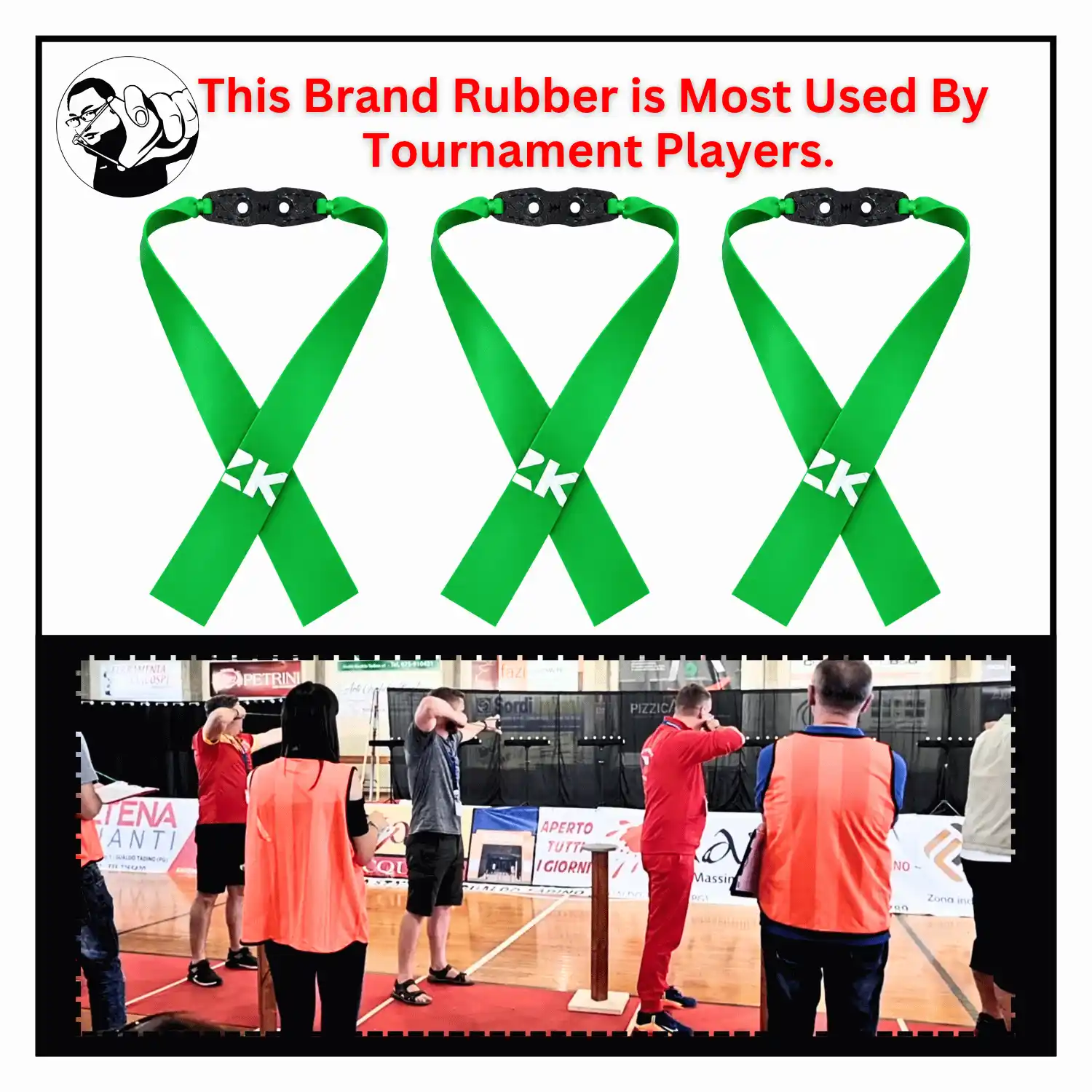 Gzk 0.66 is an excellent brand of rubber, ideal for both hunting and participating in competitions.
